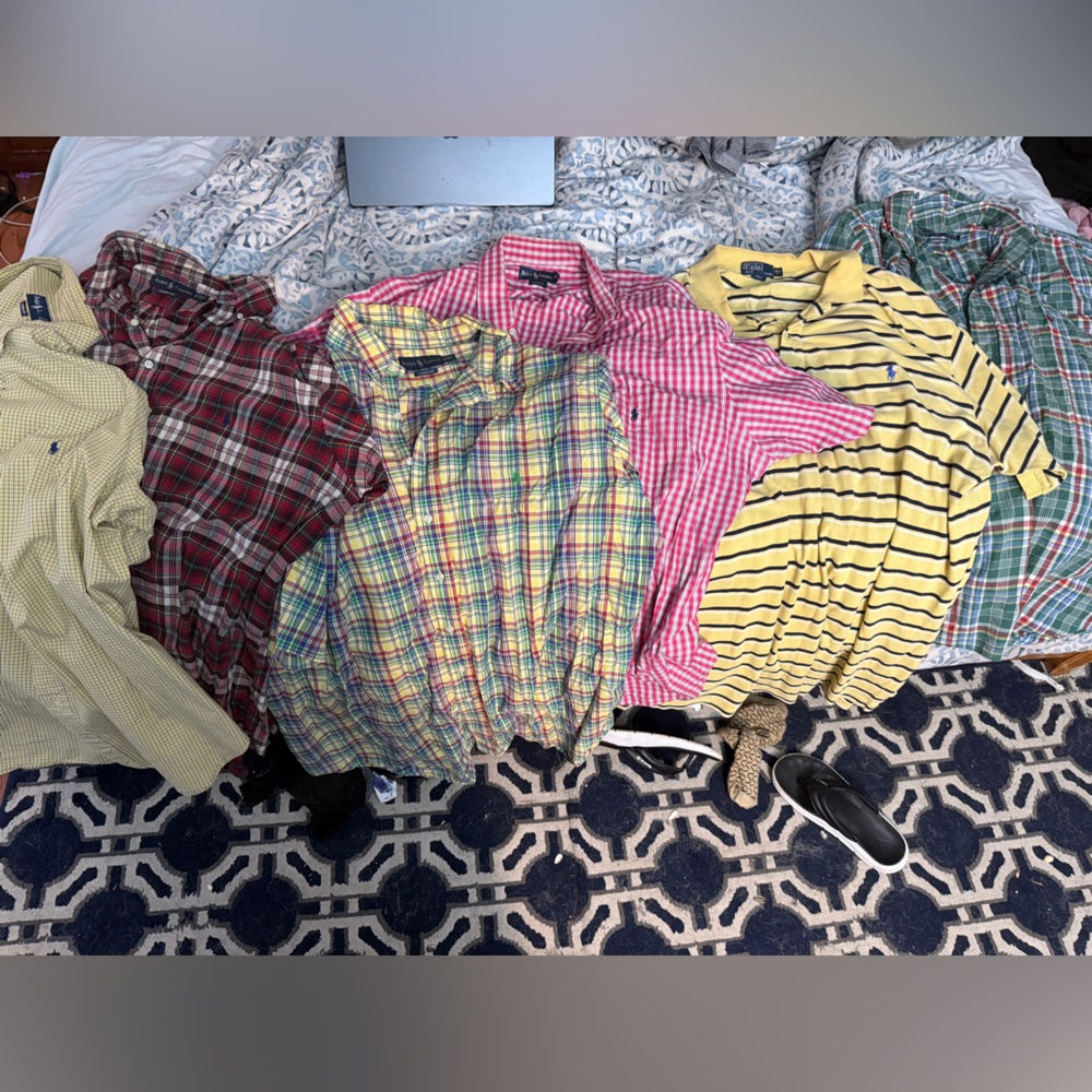 6 (six) Ralph Lauren Shirts. Lot